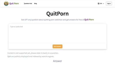 Free GPT Client to Help You Quit Porn Addiction preview